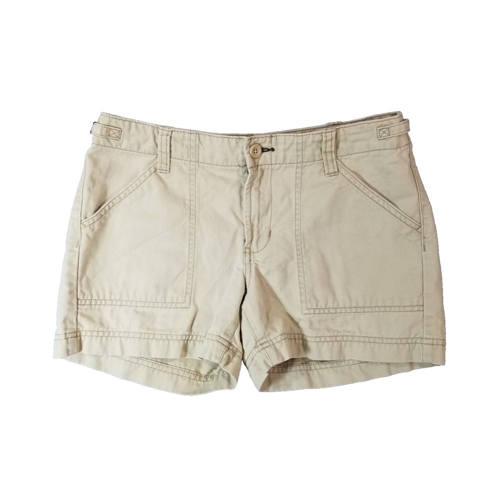 Tommy Hilfiger hiking shorts women size 5 tan beige cotton outdoor‎ 30x4